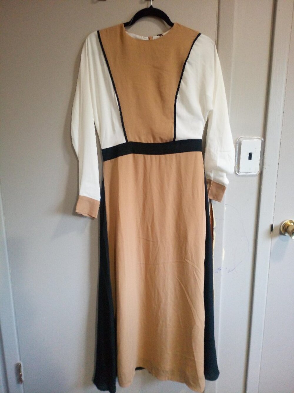 Midi Color block Dress